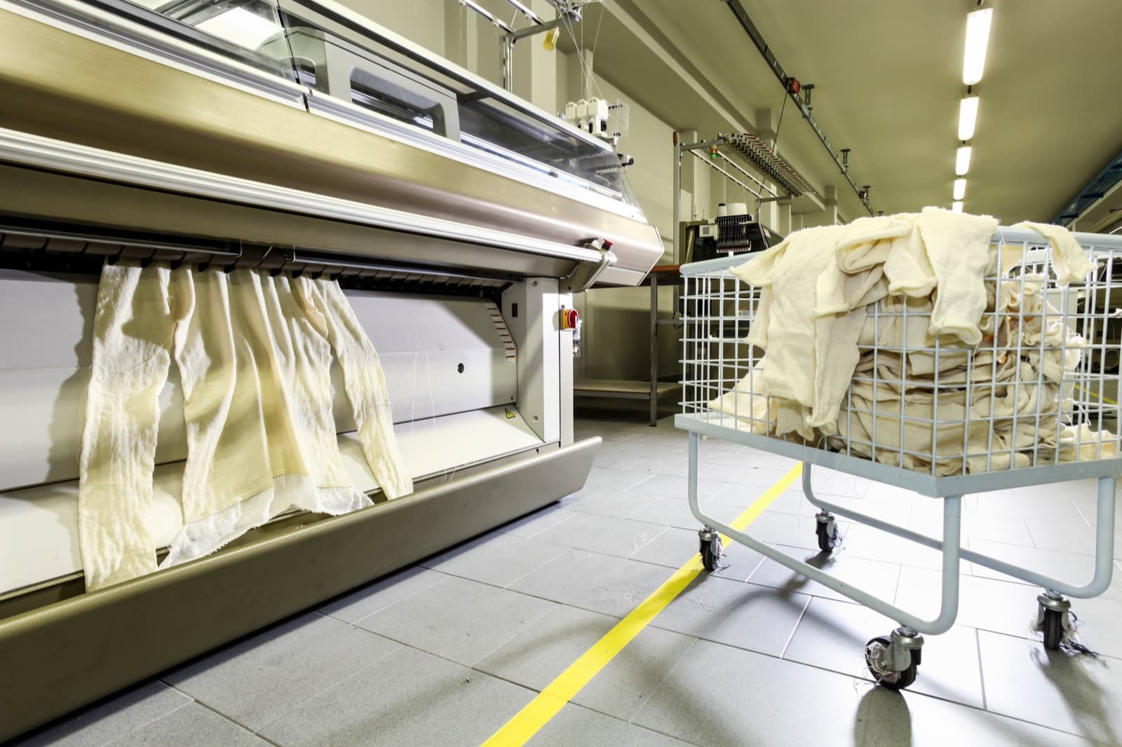 Stoll machines row